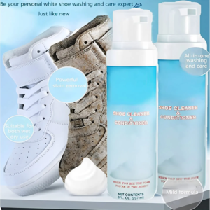 Limpiador de Zapatos blanco, blanqueador para zapatillas, limpieza de suelas amarillas, crema pulidora, eliminador de manchas